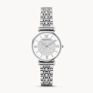 Emporio Armani Women's Two-Hand Stainless Steel